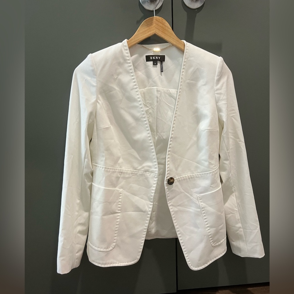 White blazer